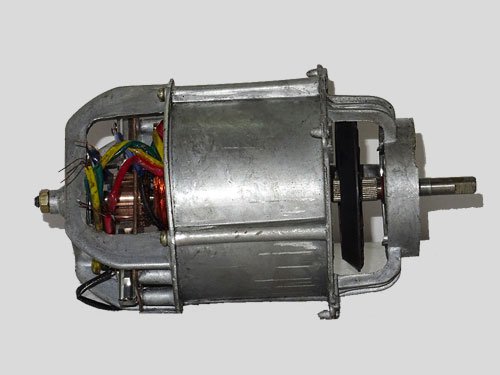 Mixer motor 1 side view